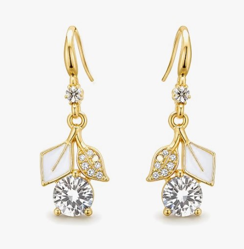 Geometric Hook Earrings